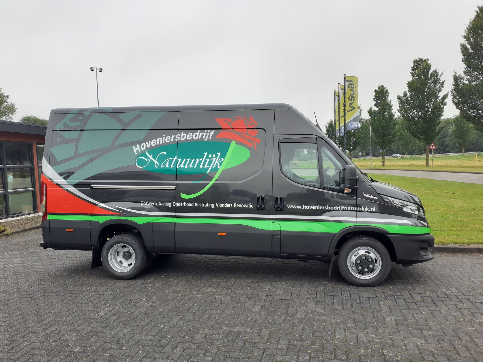 Autoreclame - Hoveniersbedrijf Natuurlijk
