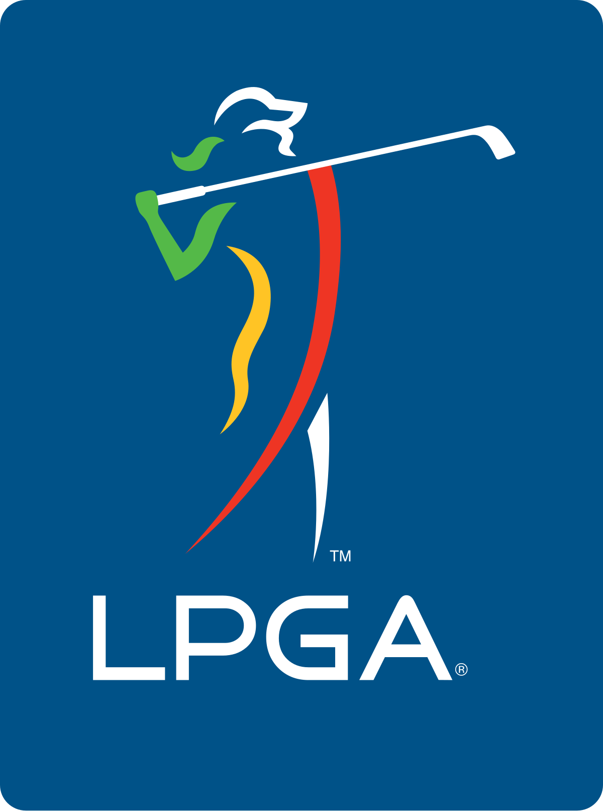 The logo for the professional golfers association of america