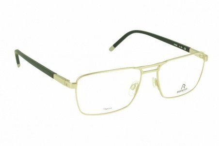 Un par de gafas con borde negro sobre fondo blanco.