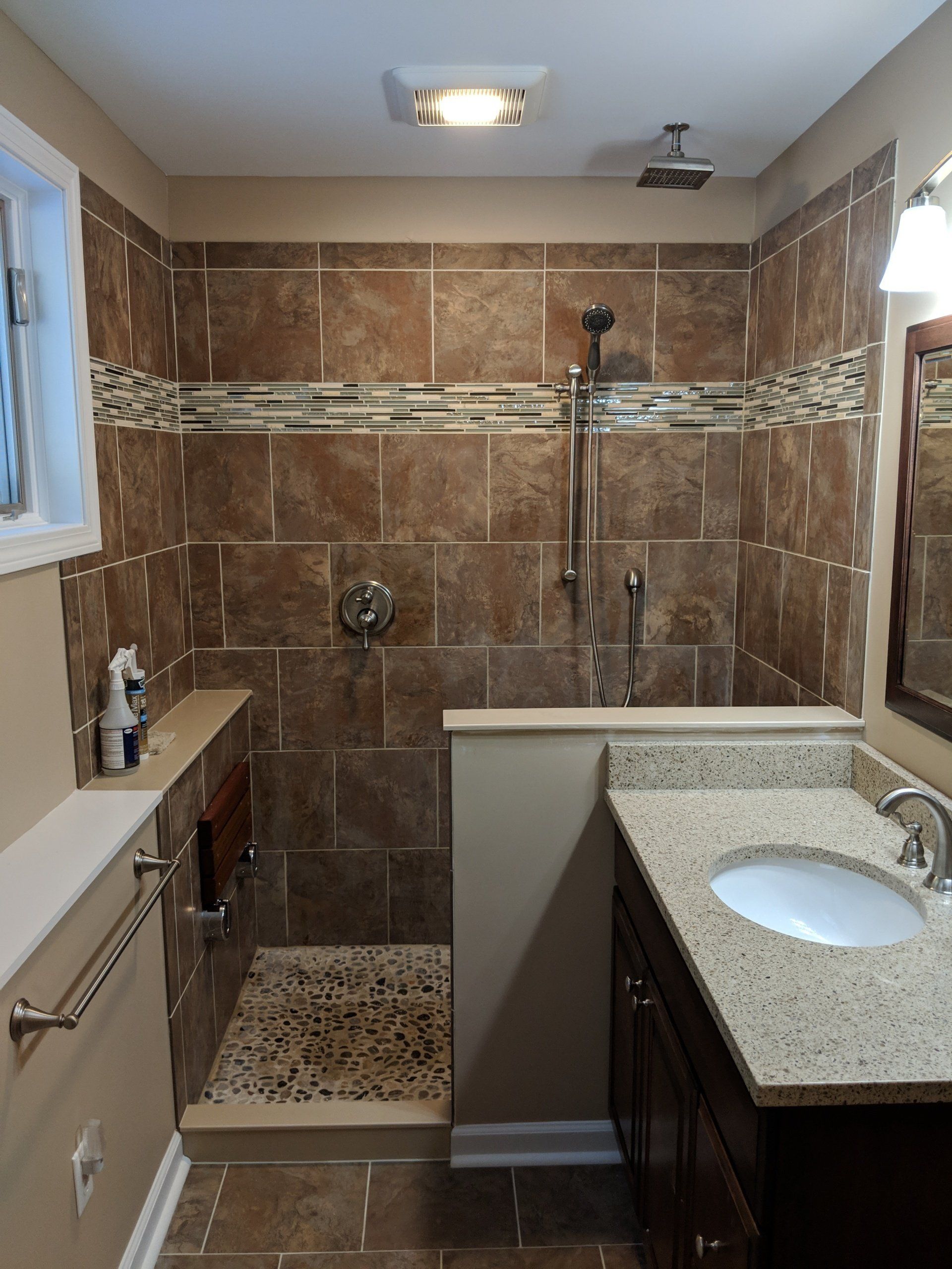Bathroom remodel by Chagnon Building & Remodeling, Western MA