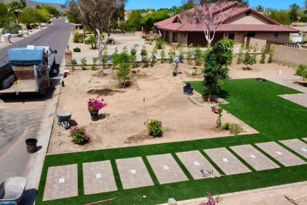 landscape design and installation in Black Canyon City, AZ