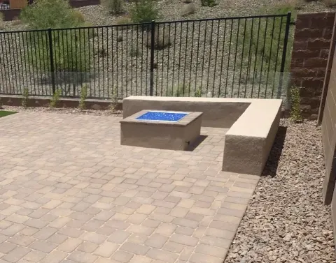 outdoor fire pit installation black canyon city az