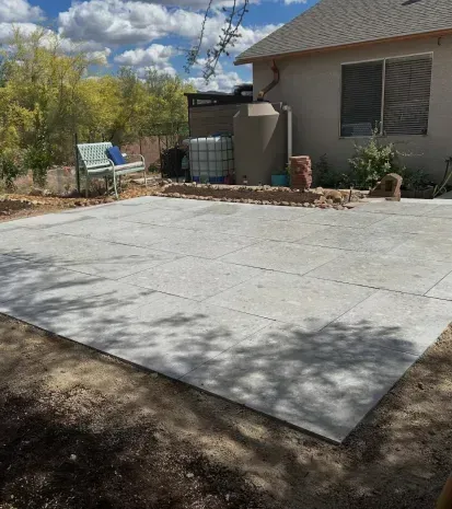 Patio installation in Black Canyon City, AZ