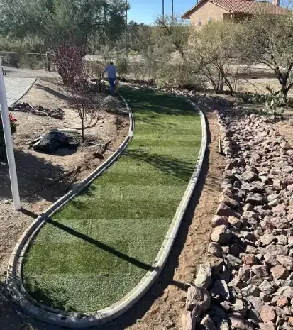 Sod installation and new lawn installation in Black Canyon City, AZ