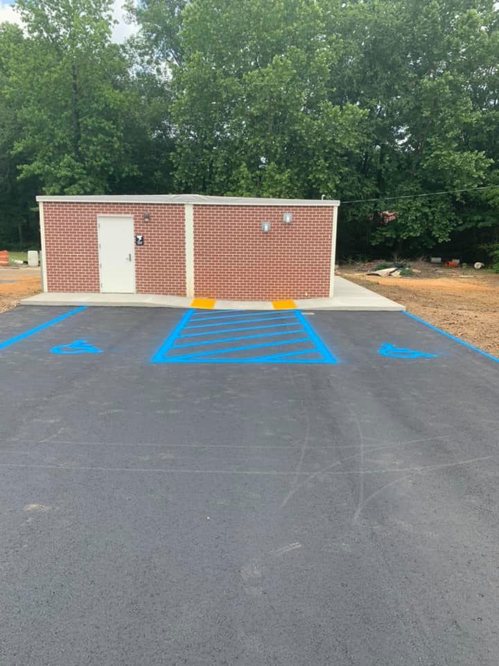 Line Striping — Pinson, AL — Campbell's Paving, Asphalt & Concrete, LLC
