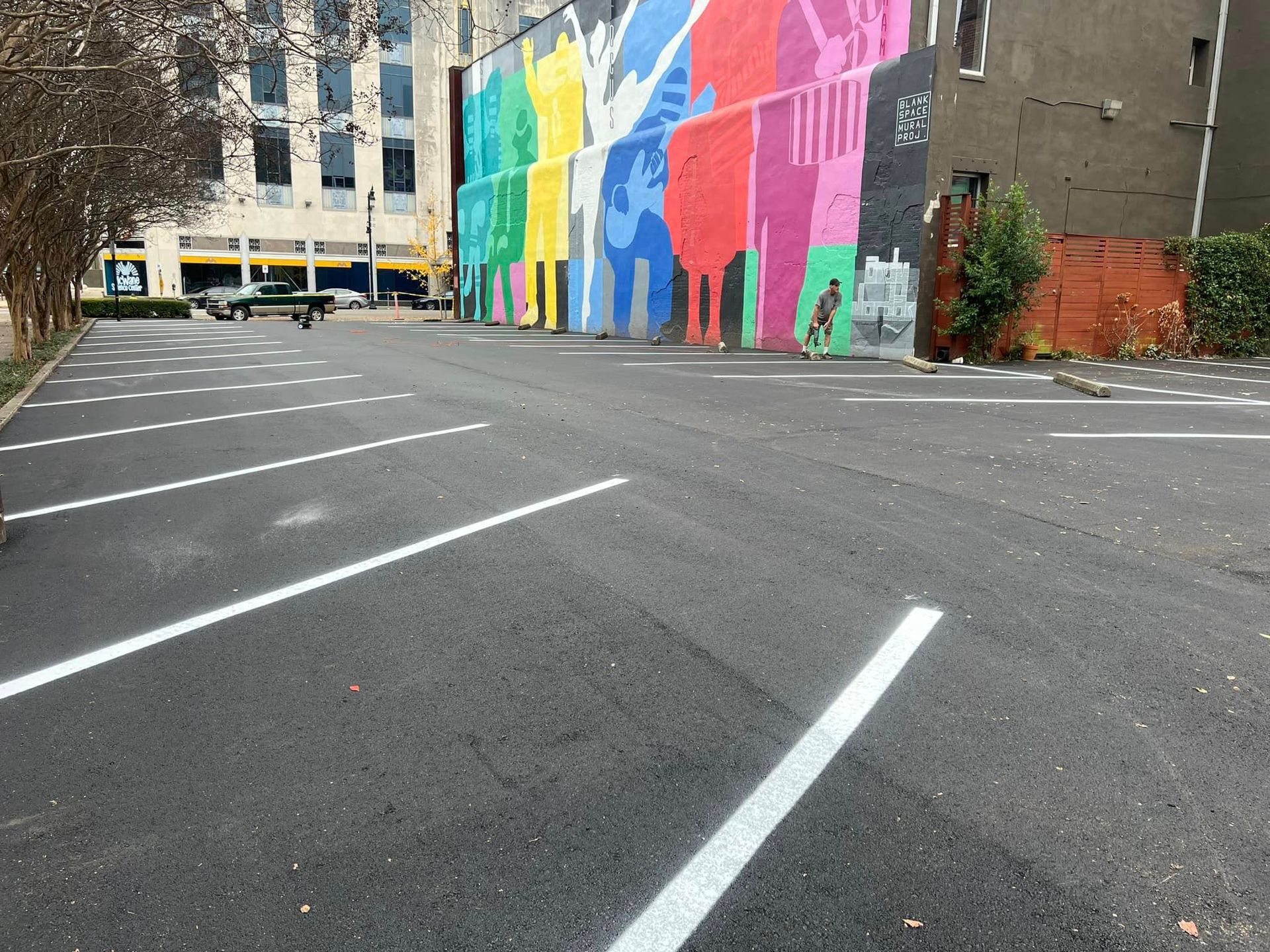 Street Art — Pinson, AL — Campbell's Paving, Asphalt & Concrete, LLC
