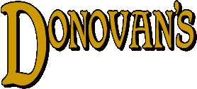 gold Donovan's logo
