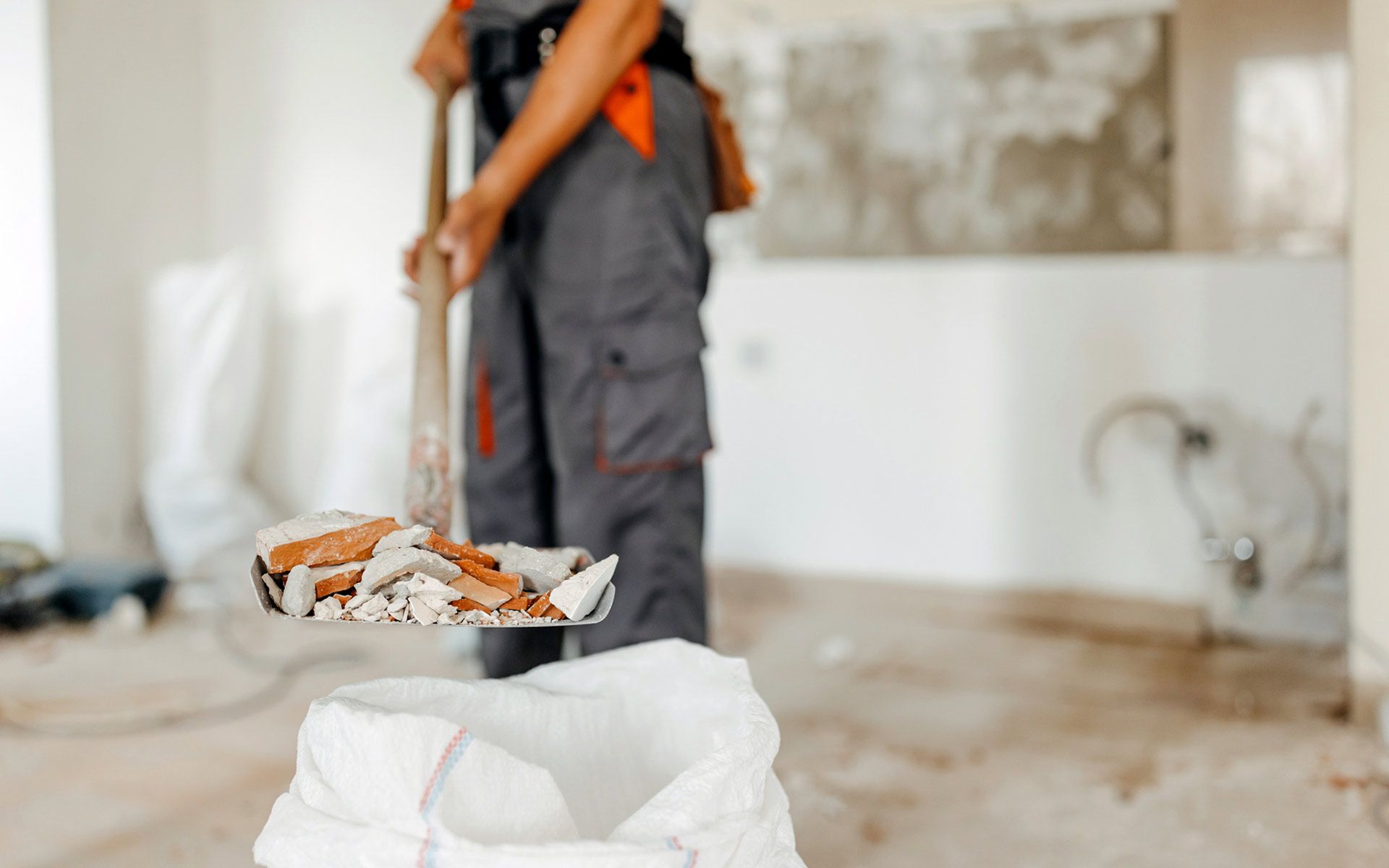 Construction Clean Up — Cameron, WI — Triple A Maintenance Inc.