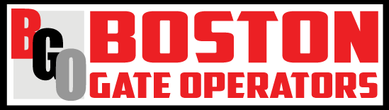 Boston gate operators logo on a white background