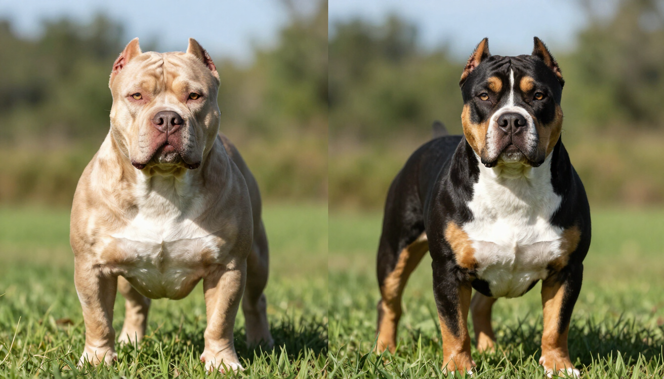 Champagne male x Black tri female pairing