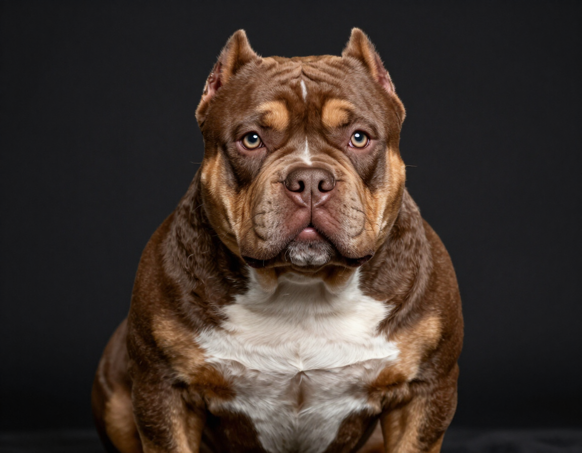 Chocolate tri puppy Remy