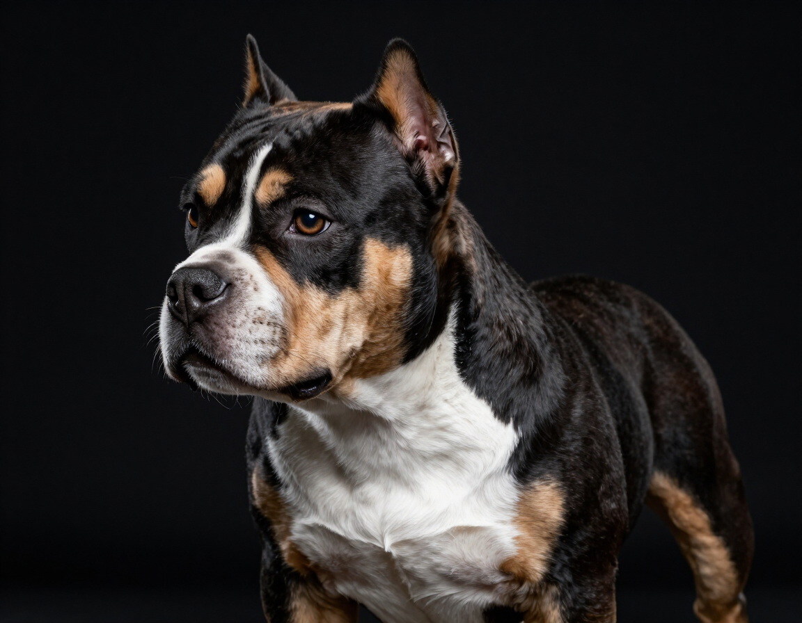 Tri-color puppy Titan