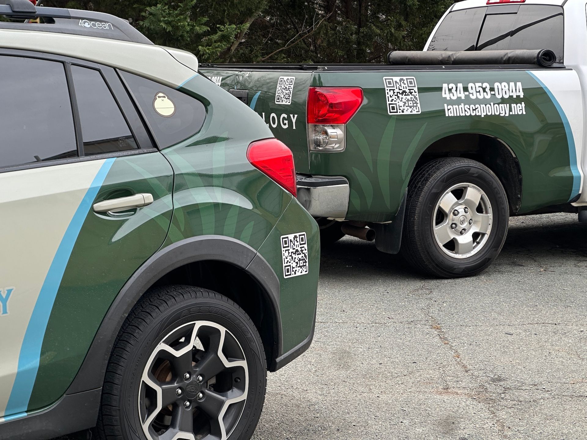 Landscapology Company Van