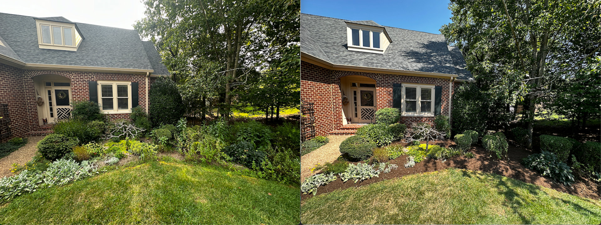 Before and After Landscape