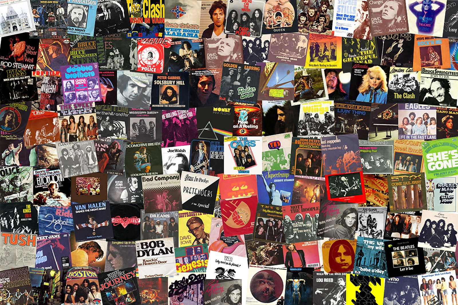 5 Top Rock Hits uit de jaren '70