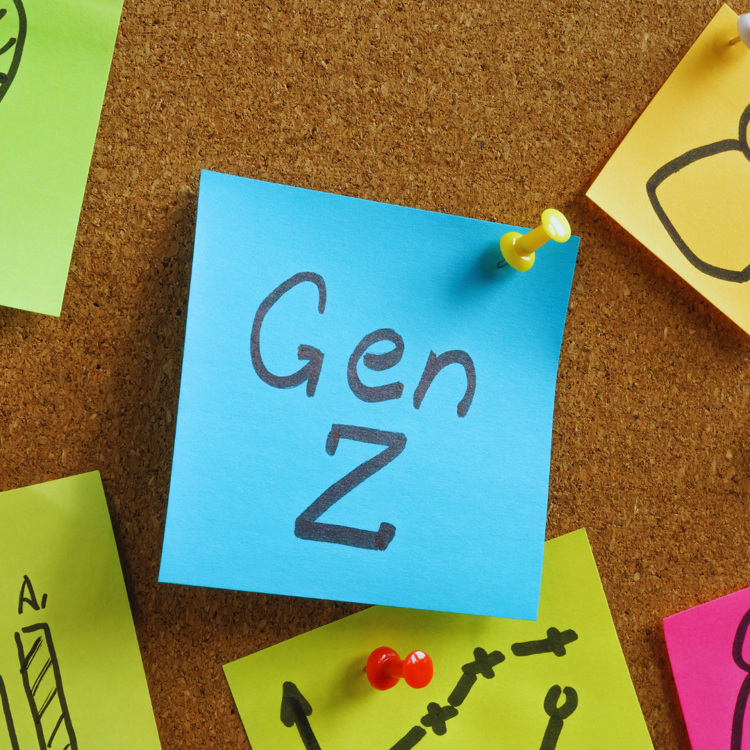 Post-It Note Stating Gen Z