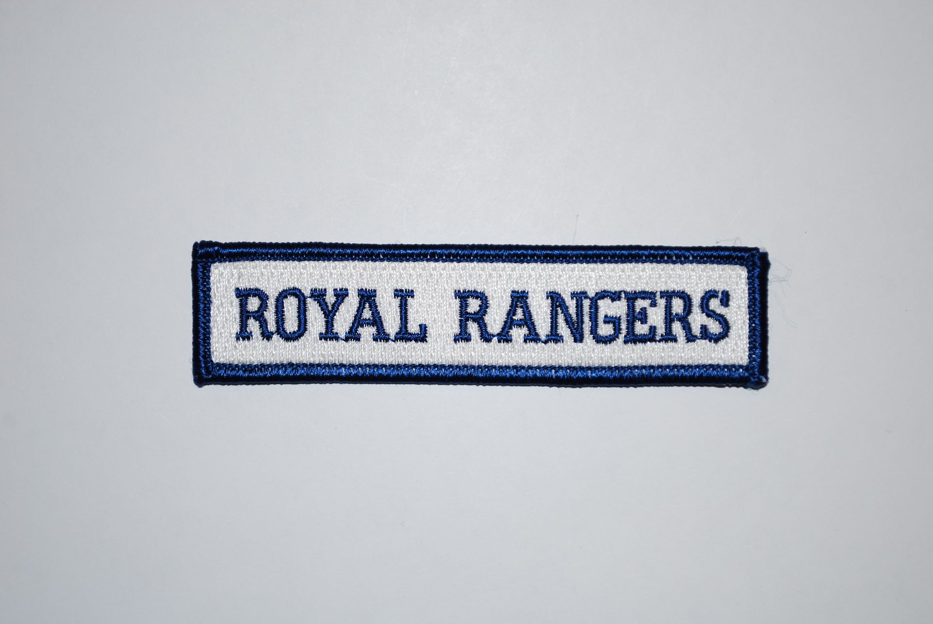 Tira con el nombre Royal Rangers para líderes