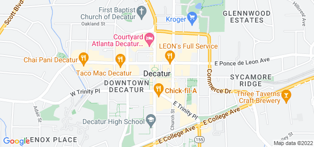 Map of business location