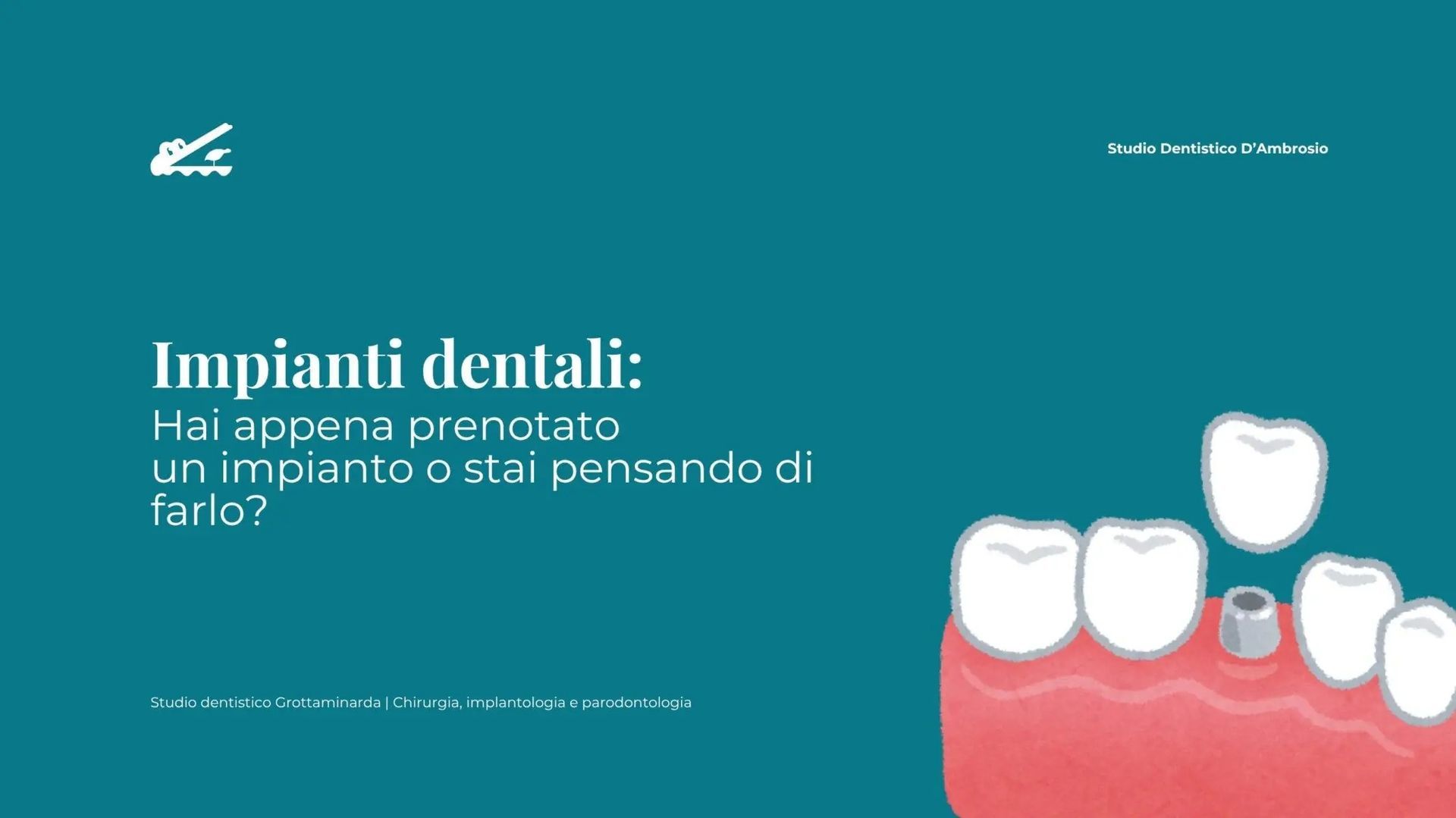 Poster sulla salute dentale con l'illustrazione di denti bianchi su sfondo verde acqua e testo in spagnolo sulla sensibilità.