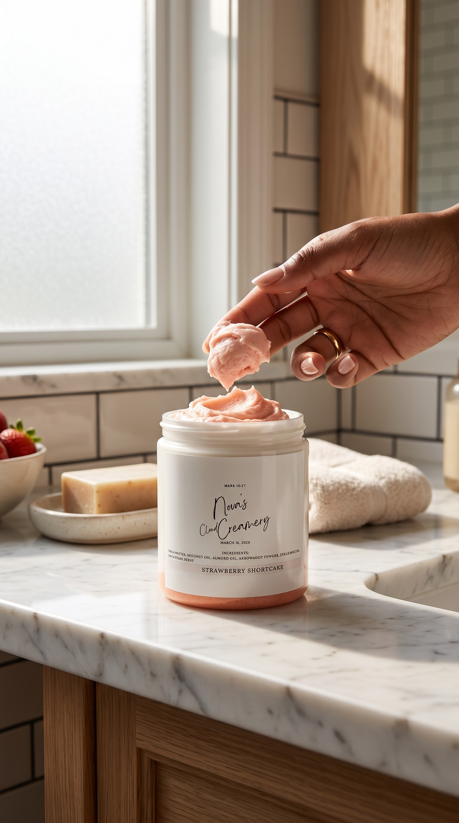 Strawberry Shortcake Cloud Butter