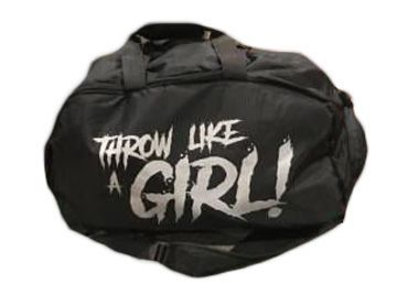 Throw Like a Girl Duffel Bag
