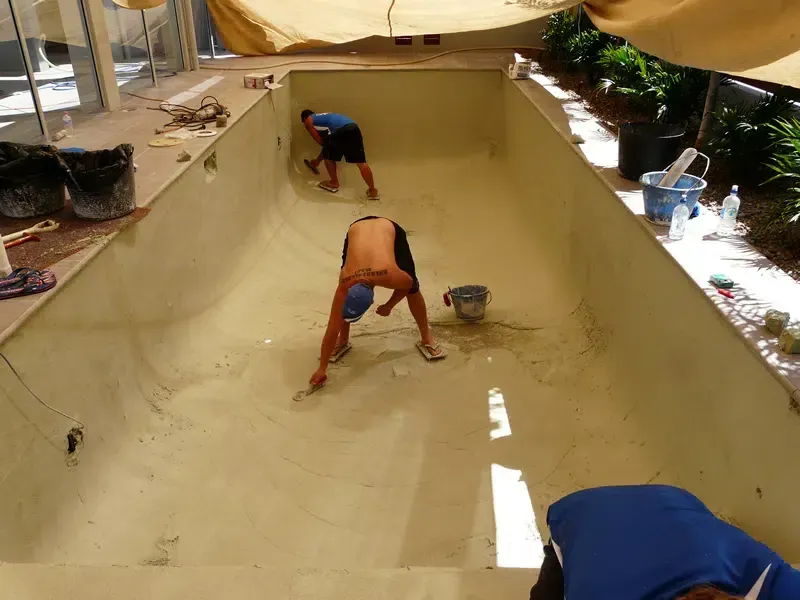 Application of Pebble Step 3 — Mad Pool Interiors and Renovations in Baringa, QLD