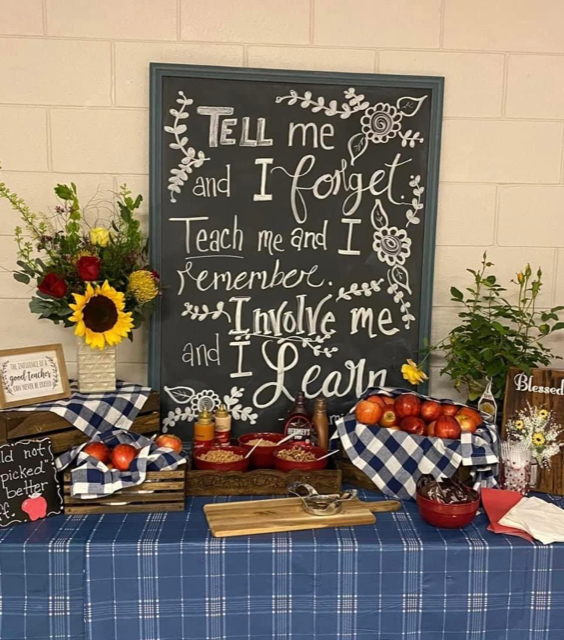 Little girl playing