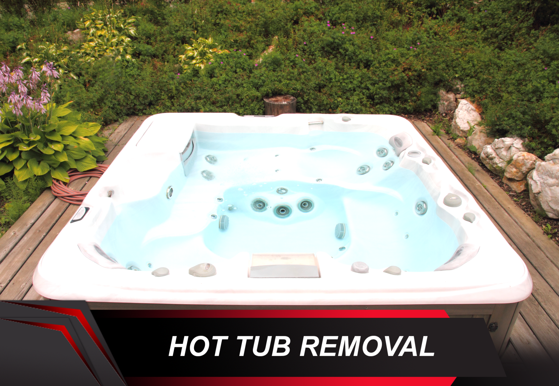 Ho tub removal services