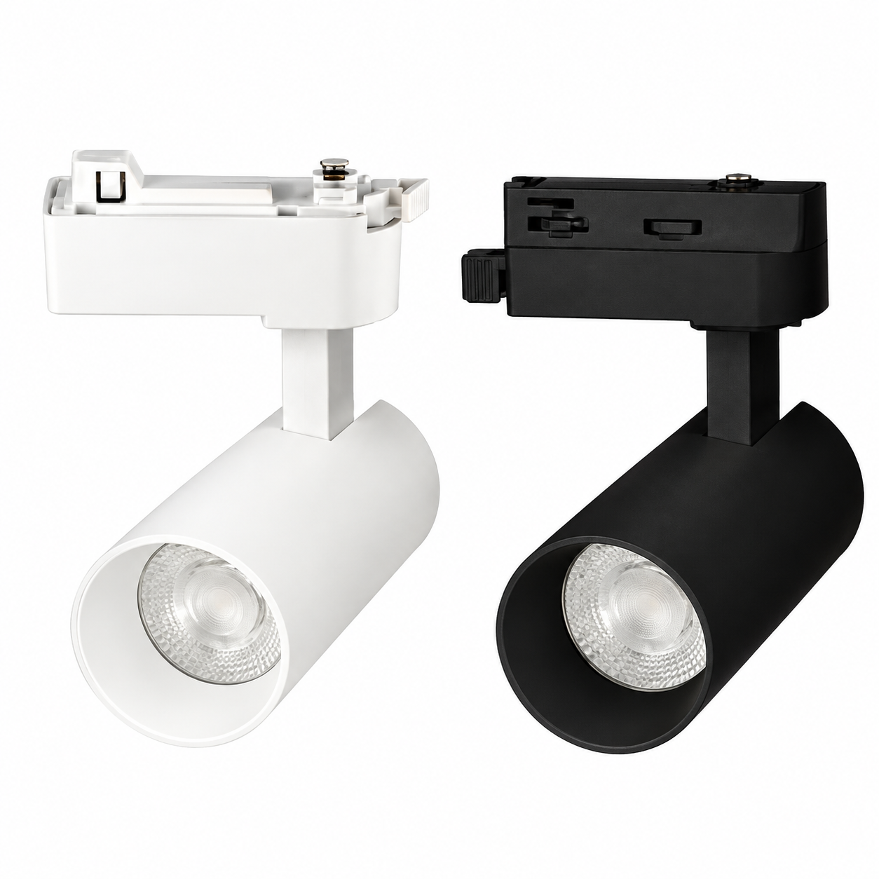 【亮博士】LED 10W 尊爵黑/溫潤白 三色溫撥控 軌道燈