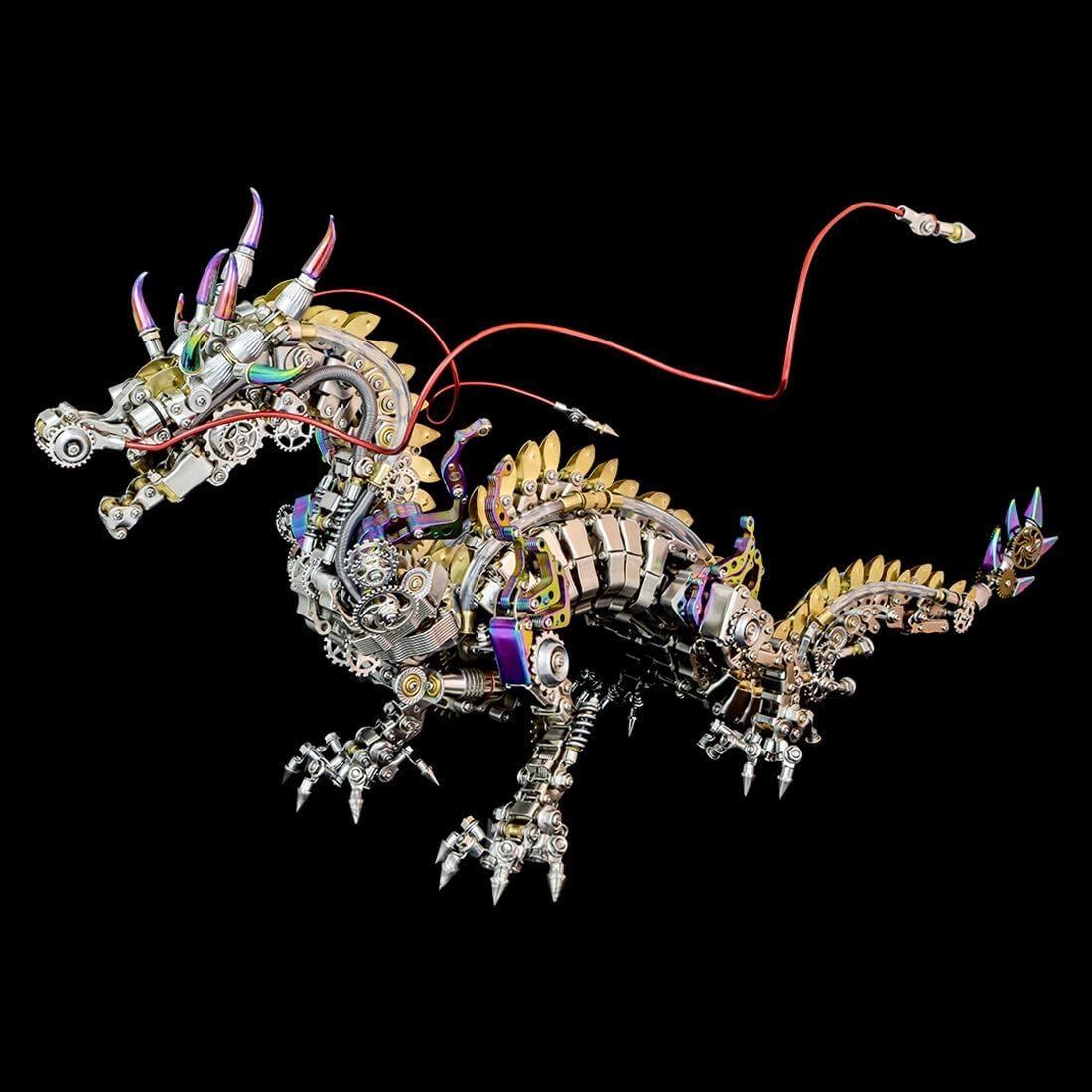 KAROYD 3D Steampunk Metal Mechanical Dragon Model