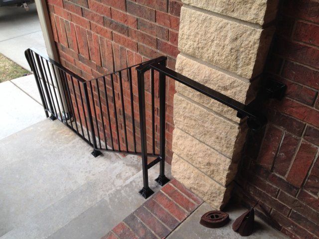 Iron Hand Railing | Wichita, KS | Stephens Fence