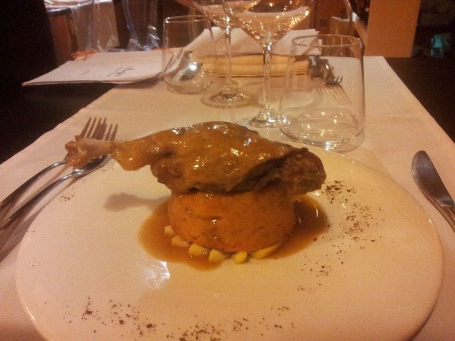 Piatto a base di pesce fresco siciliano