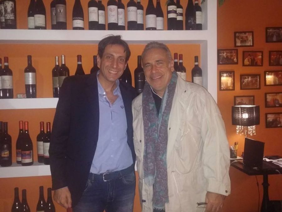 Enzo De Caro ospite presso il ristorante siciliano