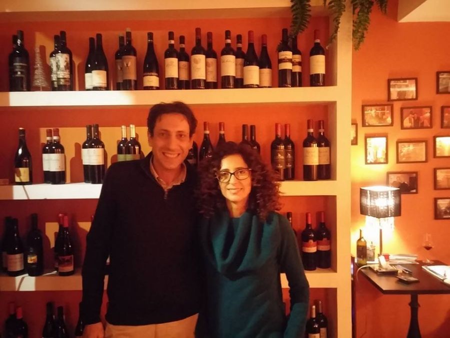 ospiti del ristorante di lusso siciliano