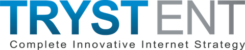 The logo for trystent complete innovative internet strategy