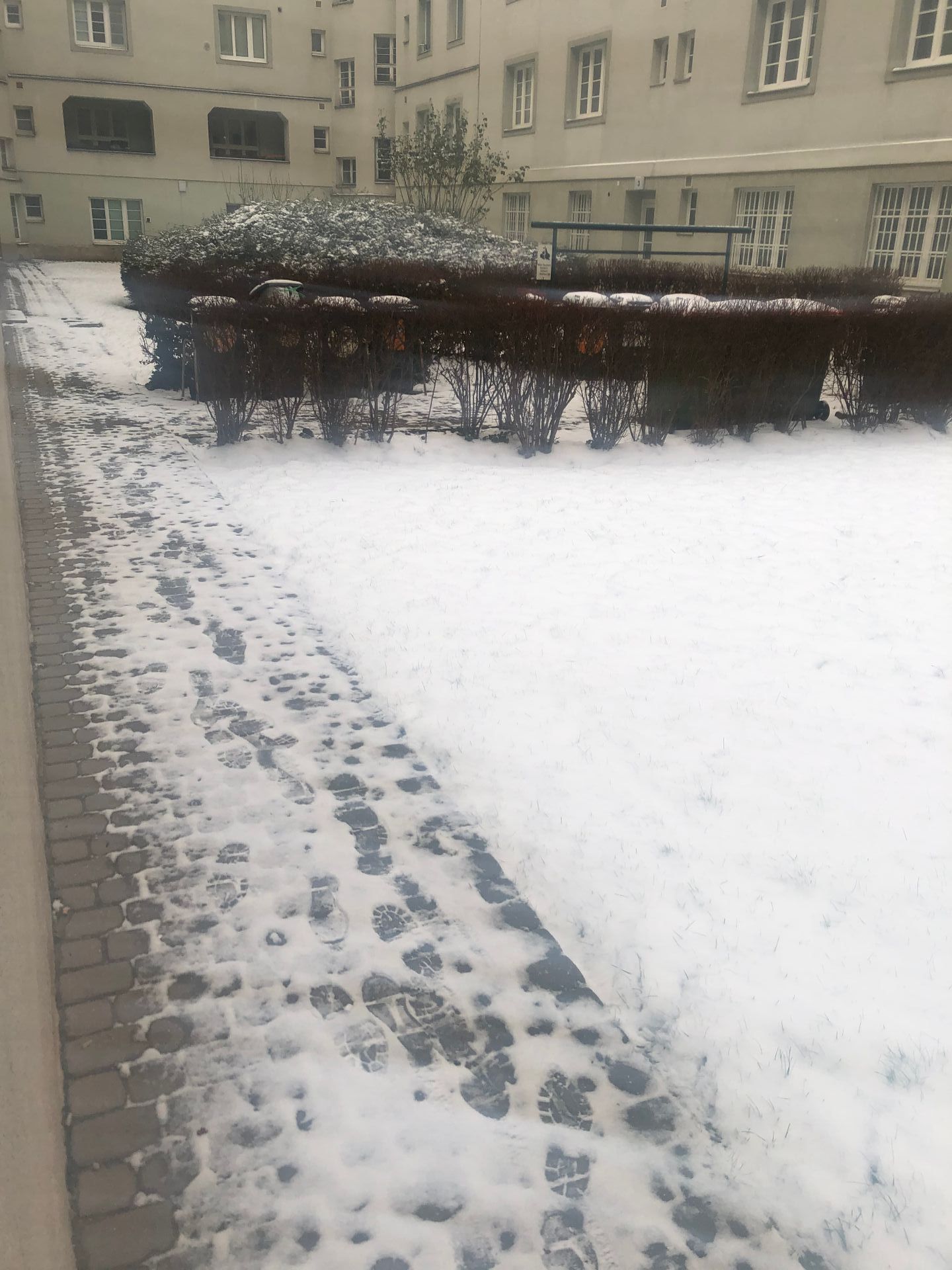 Gehsteig Schnee