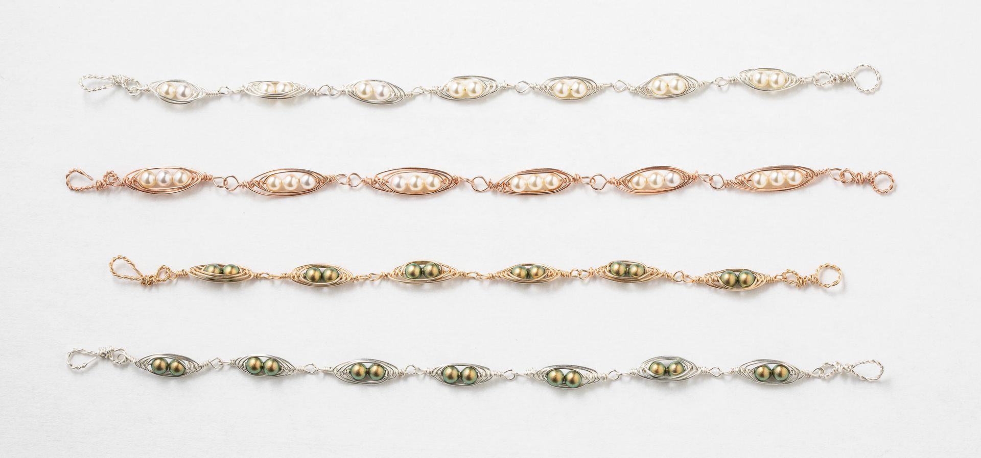 Pea Pod Bracelets