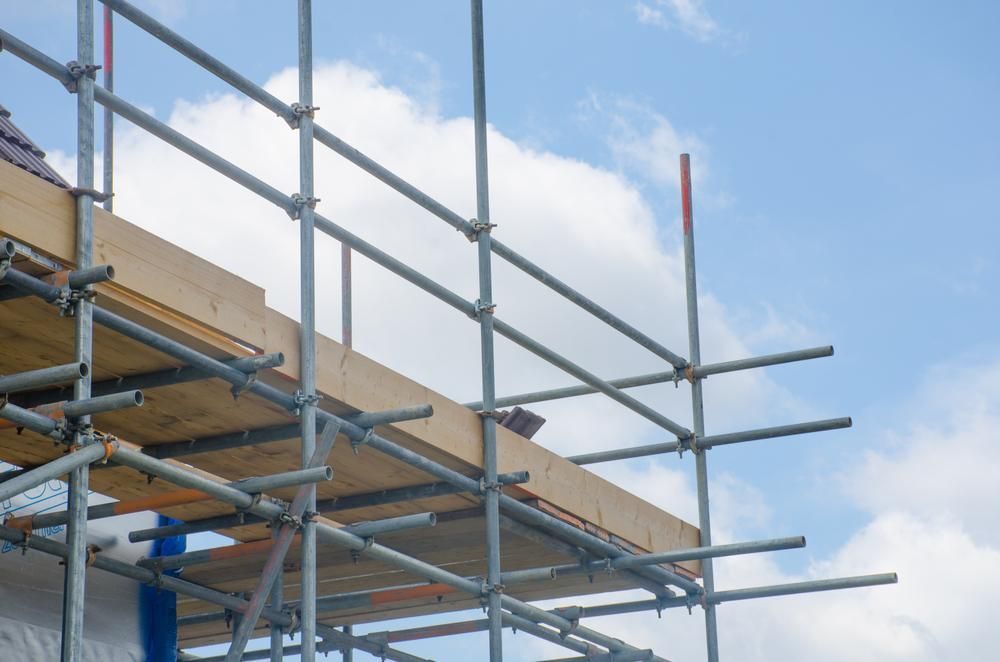 A Scaffolding Structure is Being Built on Top of a Building — RM Scaffolding Solutions in Evans Head, NSW