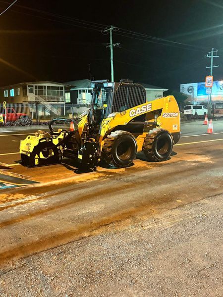 Road construction