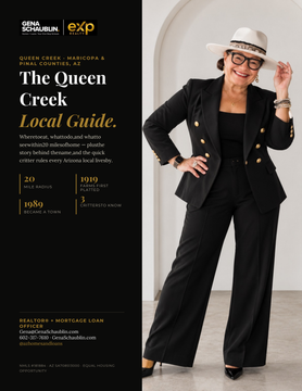 Queen Creek Local Guide | Gena Schaublin | Arizona Real Estate