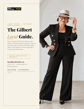 The Gilbert Local Guide | Gena Schaublin | Arizona Real Estate