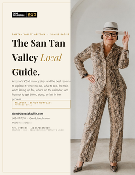 The San Tan Valley Local Guide | Gena Schaublin | Arizona Real Estate