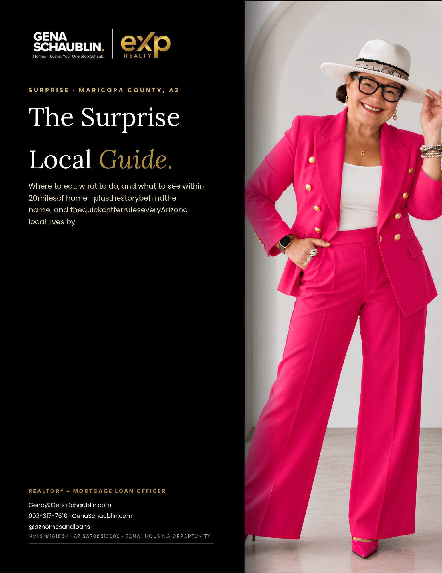 The Phoenix Guide | Gena Schaublin | Arizona Real Estate The Surprise Local Guide | Gena Schaublin | Arizona Real Estate