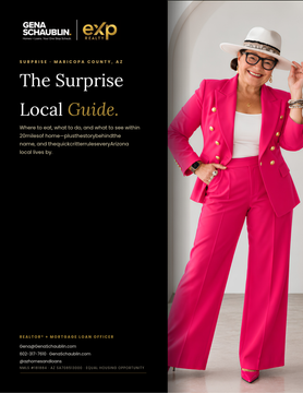 The Surprise Local Guide | Gena Schaublin | Arizona Real Estate