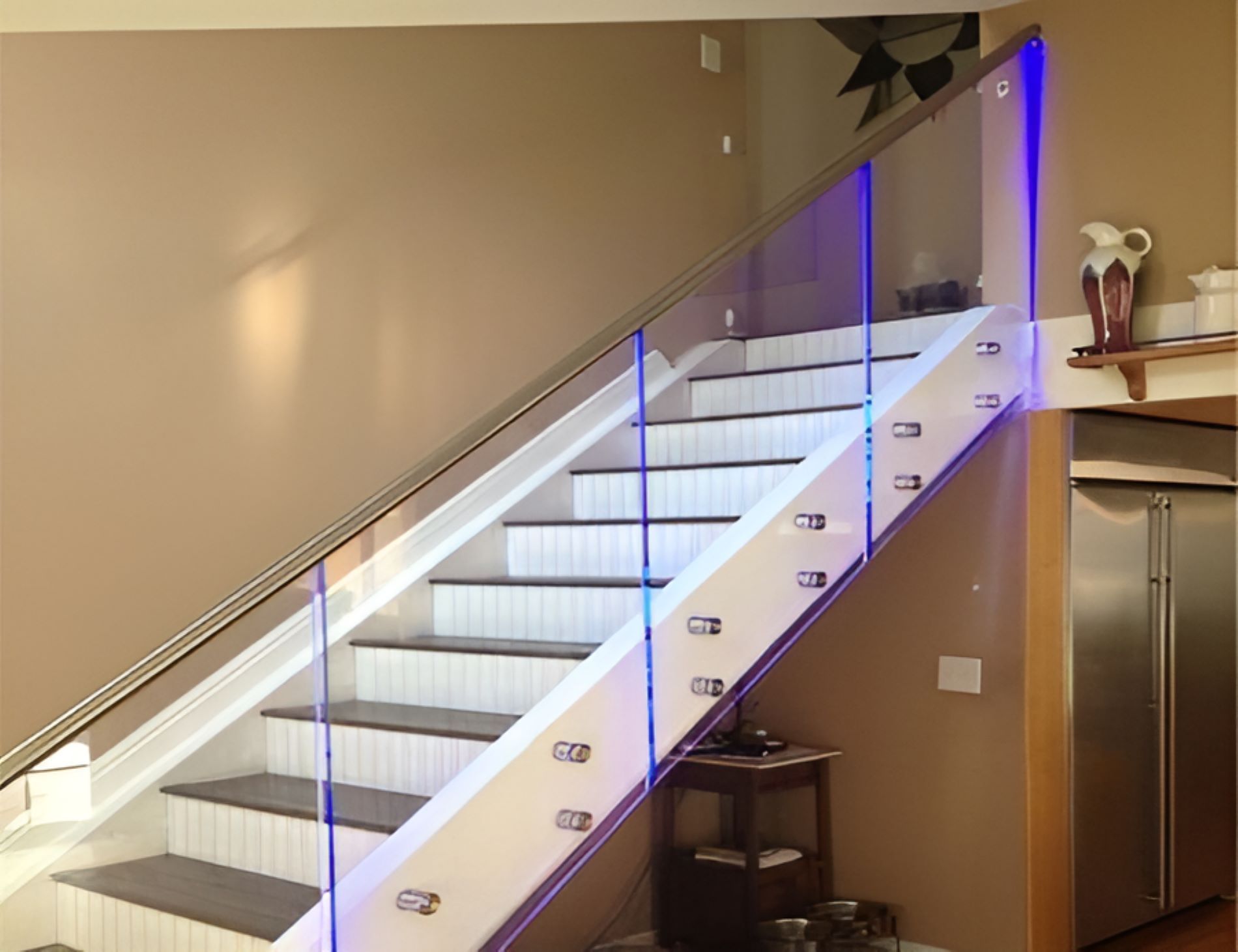 Stainless Steel Standoff Glass Clamps — Top Shelf Glass Pool Fencing & Balustrading in Merrimac, QLD