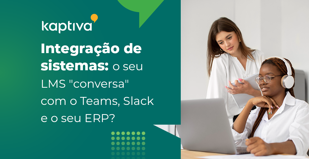 Gráfico com tema verde e texto 