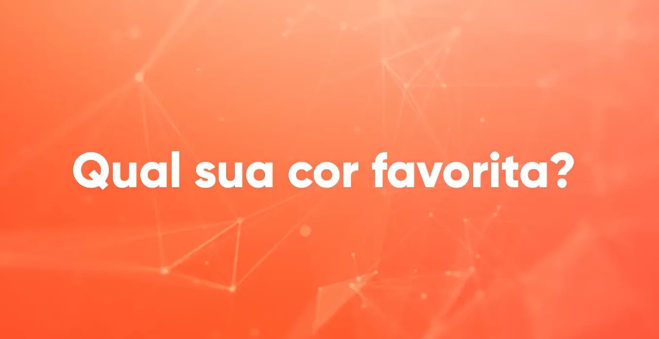 Pergunta em português: