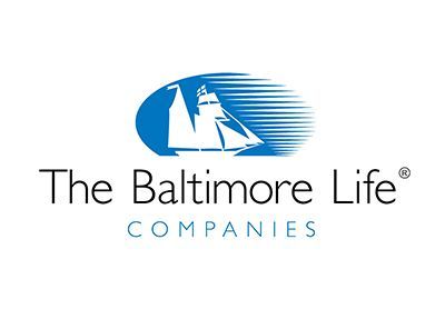The Baltimore Life Companies logo with a blue sailboat icon and black text