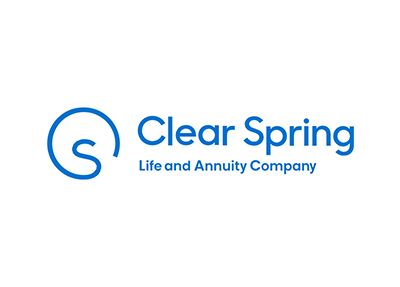 Clear Spring Life and Annuity Company logo in blue on a white background