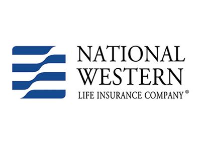 National Western Life Insurance Company logo in blue and black text